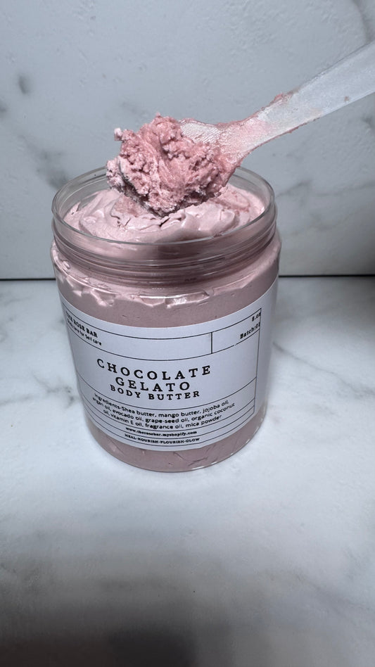 🍫 Chocolate Gelato Whipped Body Butter