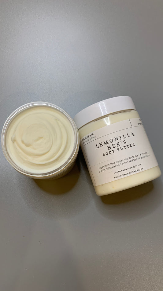 Vanilla & Lemon whipped body butter