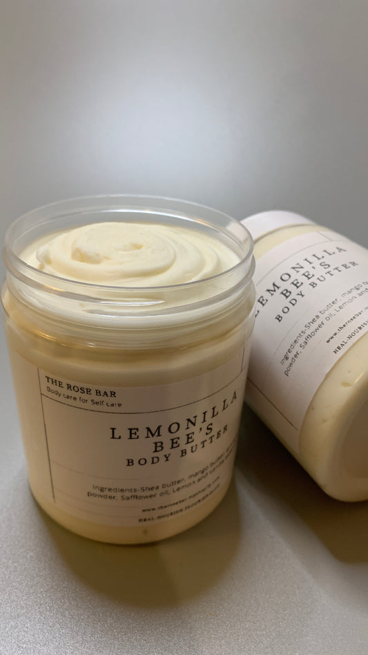 Vanilla & Lemon whipped body butter