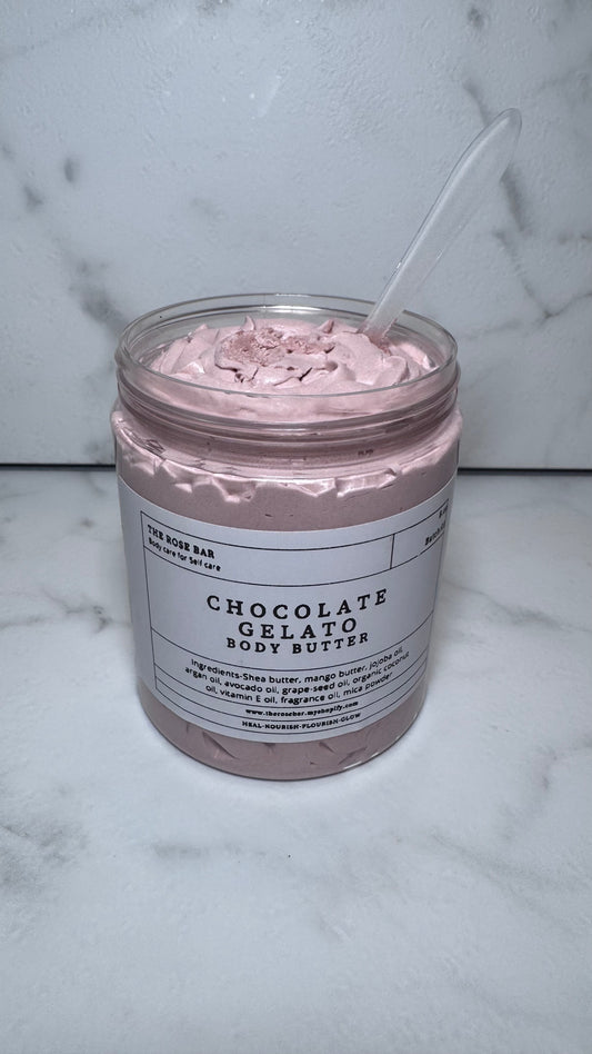 🍫 Chocolate Gelato Whipped Body Butter